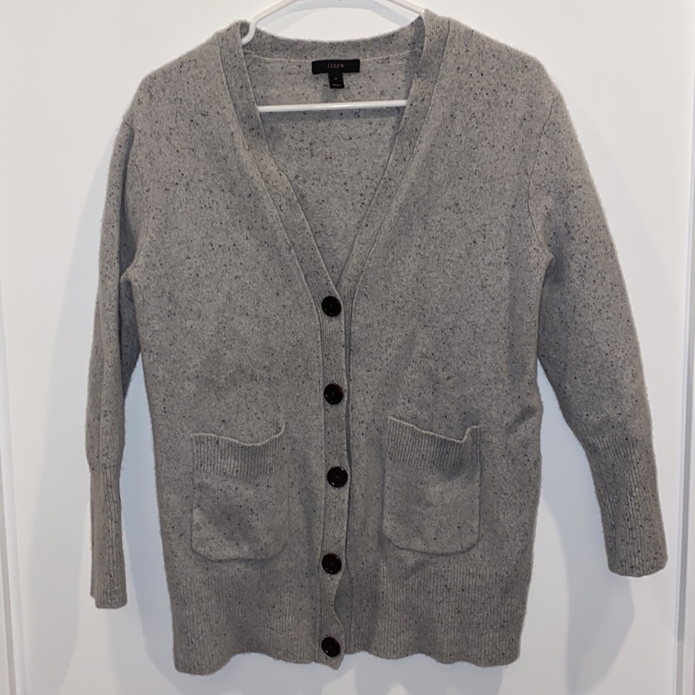 Wool cardigan